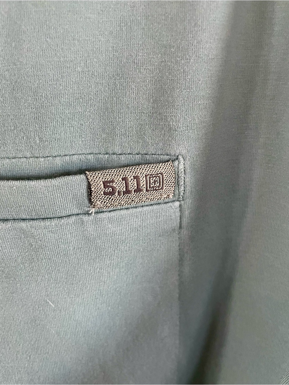 5.11 Tactical Short-Sleeve Button-Down Shirt in Seafoam - Picture 3 of 7